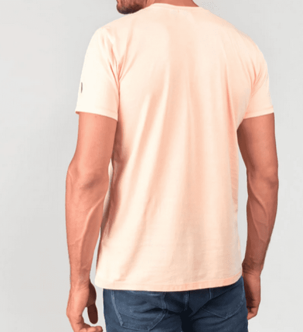 T-shirt Linetti pêche imprimé